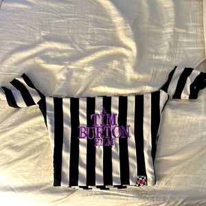 Omighty Tim Burton film crop top